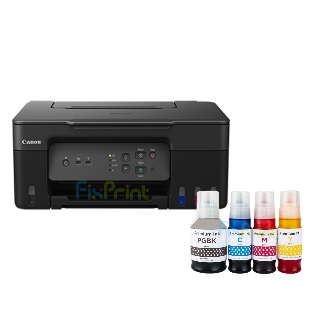 Bundling Printer Canon Pixma G3770 Wireless Print Scan Copy Inktank Efficient G3770 With 6907